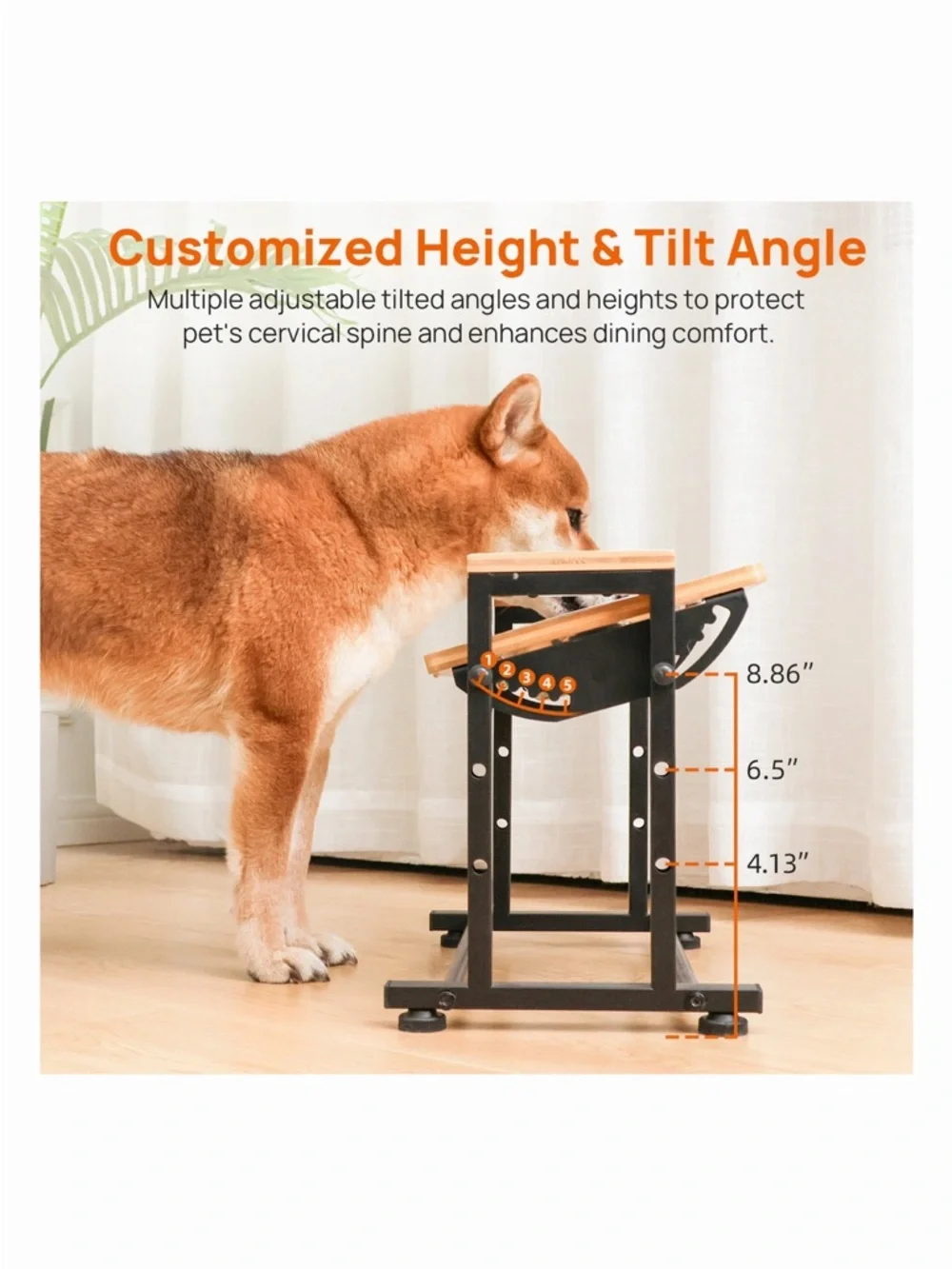 Adjustable Pet Bowl Stand